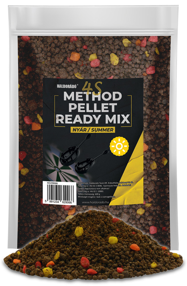 HALDORÁDÓ 4S Method Pellet Ready Mix Nyár Halcapone