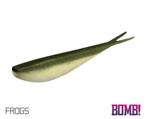 DELPHIN BOMB! DROPSHOT Gumihal 8.5cm Frogs