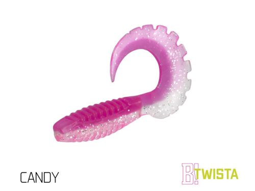 DELPHIN TWISTA UVS Twister 10cm Candy