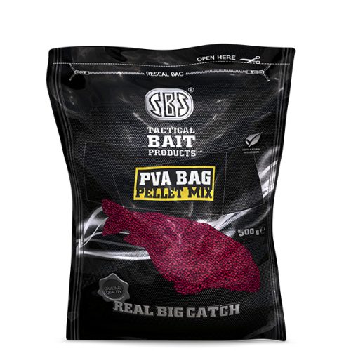 SBS PVA Bag Mix Pellet Natural 500G