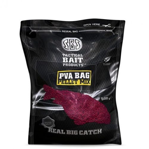 SBS PVA Bag Mix Pellet - Fluro Natural 500G