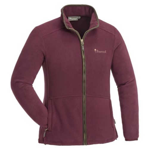 PINEWOOD NYDALA FLEECE BURGUNDI NŐI KABÁT XL