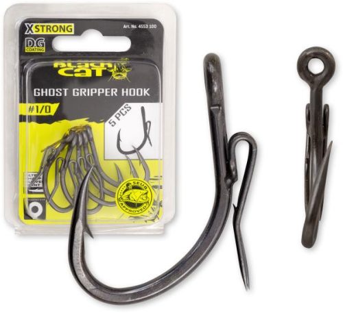  	 BLACK CAT Horog Ghost Gripper Hook DG 1/0 