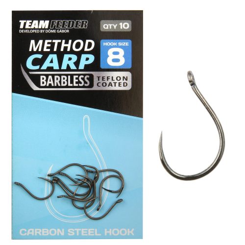 BY DÖME Team Feeder Method Carp BB 10-es Horog 