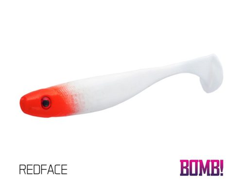 DELPHIN BOMB! RIPPA Gumihal 5cm Redface