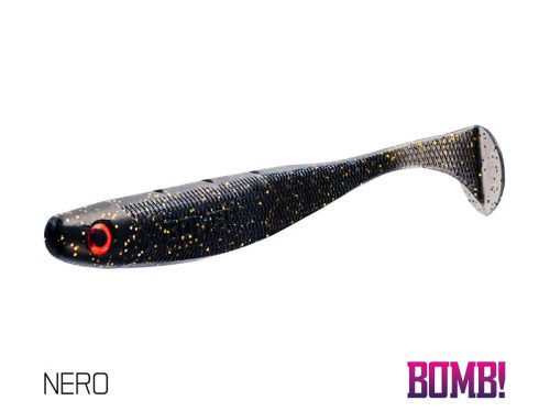 DELPHIN BOMB! RIPPA Gumihal 10cm Nero