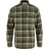 FJALLRAVEN SINGI HEAVY FLANNEL GREEN DEEP ING L