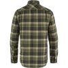 FJALLRAVEN SINGI HEAVY FLANNEL GREEN DEEP ING L