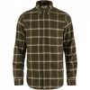 FJALLRAVEN ÖVIK COMFORT FLANNEL DARK OLIVE ING 2XL