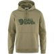 Fjällräven Logo Hoodie Light Olive Pulóver L