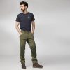 Fjallraven Greenland Trail Dark Olive Nadrág 46