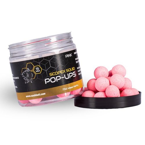 NASH Scopex Squid Pop Up 15mm Pink 