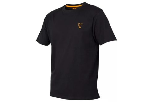 Fox Black/Orange T-Shirt póló S