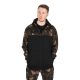 FOX LW Black/Camo Split Zip Hoody Zippzáros Pulóver L