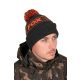 FOX COLLECTION Bobble Black&Orange Sapka 