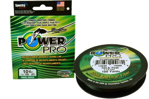 Power Pro Fonott zsinór Green 135m 0.10mm