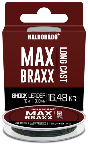 HALDORÁDÓ MAX Braxx - Long Cast Shock Leader 0,18 mm