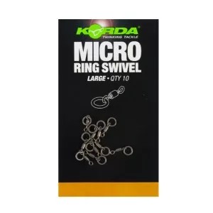 Korda Micro Rig Ring Swivel Large - micro forgó