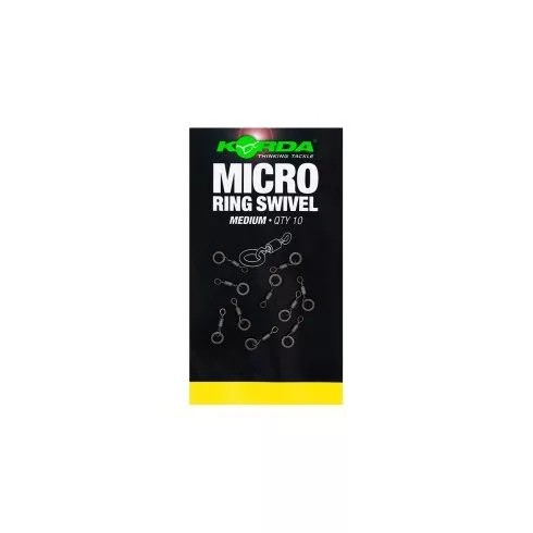 Korda Micro Rig Ring Swivel Medium - micro forgó