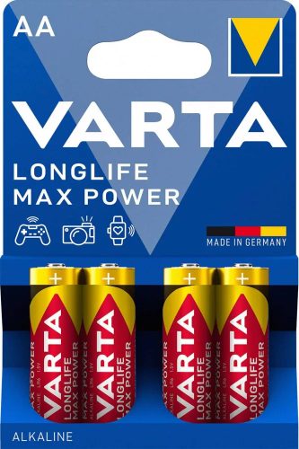 Varta Longlife Max Power AA ceruza elem 4db/cs