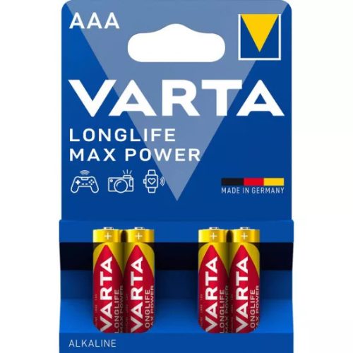 Varta Longlife Max Power AAA elem 4db/cs