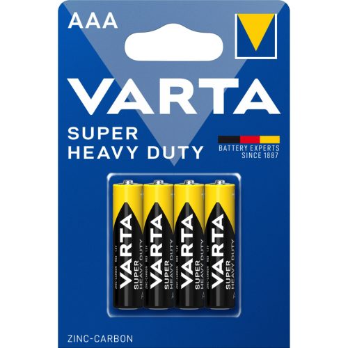 Varta Superlife AAA mikro ceruza elem 4db/cs